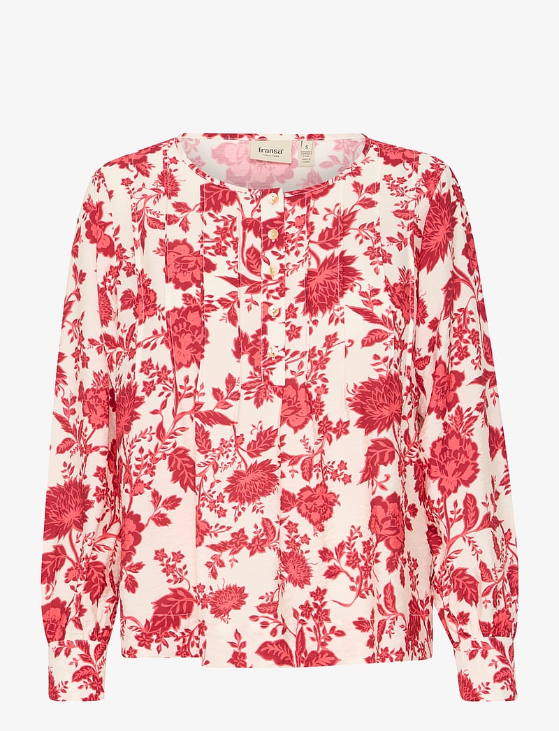 Fransa - FRHITA BL 1 - langärmlige blusen - teaberry mix - 1