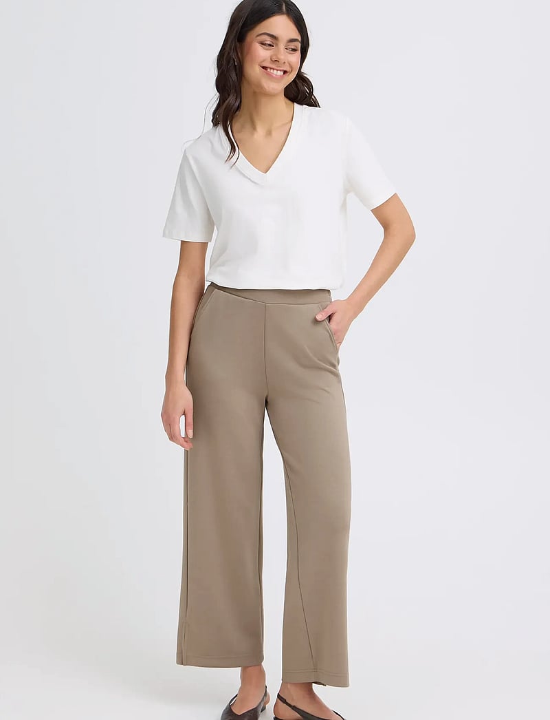 Fransa - FRAURORA PA 1 - straight leg trousers - mountain trail - 0