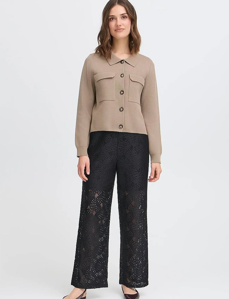 Fransa - FRITA CAR 1 - overshirts - desert taupe - 0