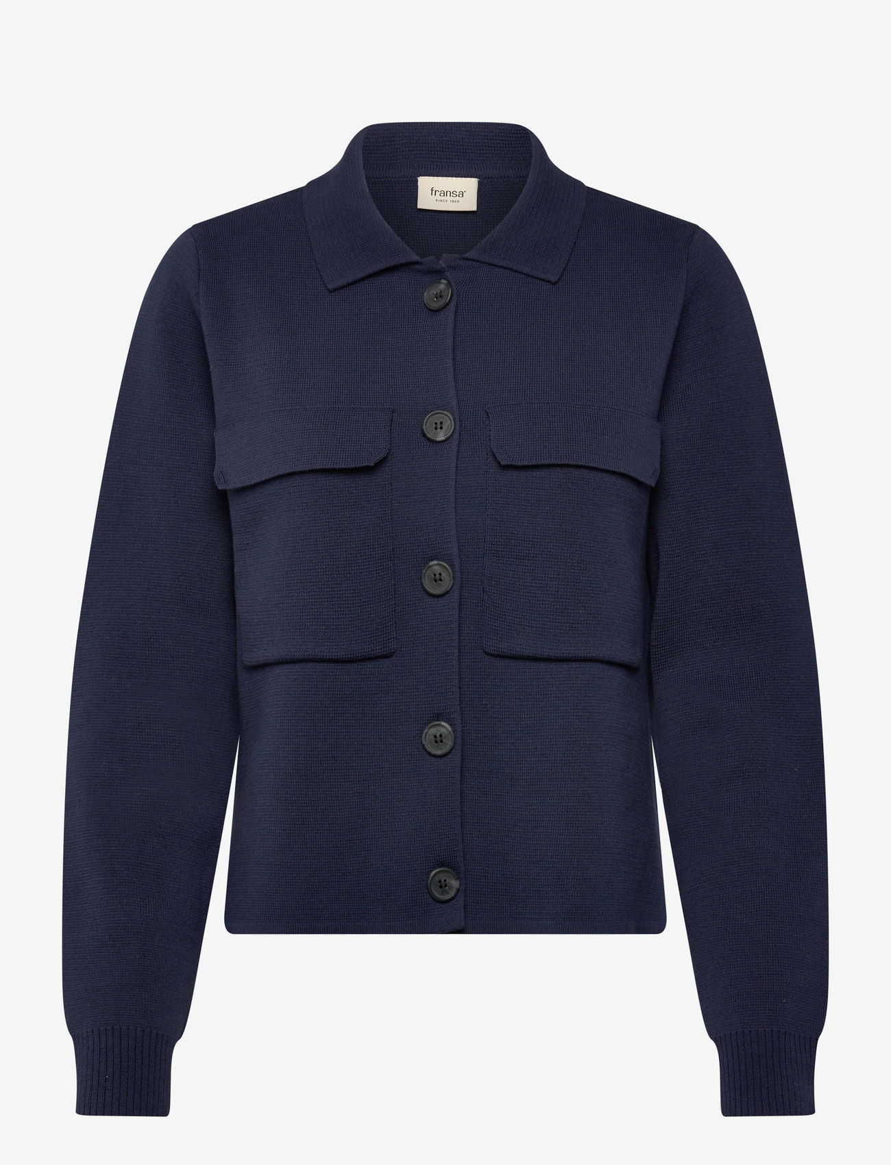 Fransa - FRITA CAR 1 - höstkläder - navy blazer - 0