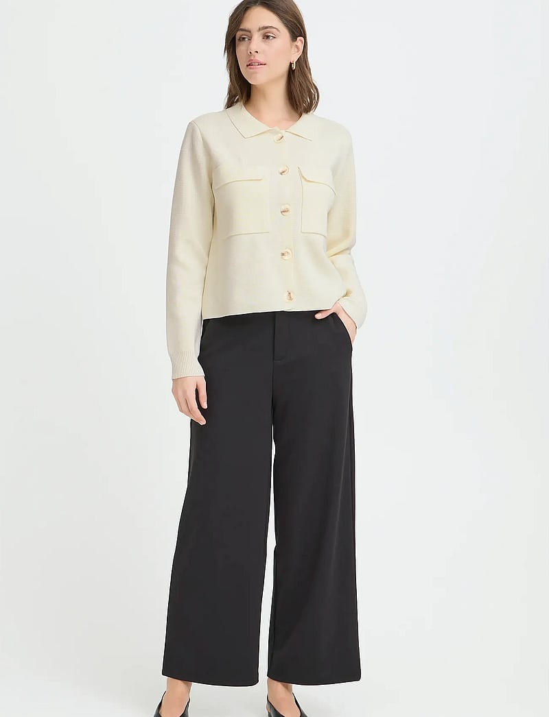 Fransa - FRITA CAR 1 - overshirts - whisper white - 0