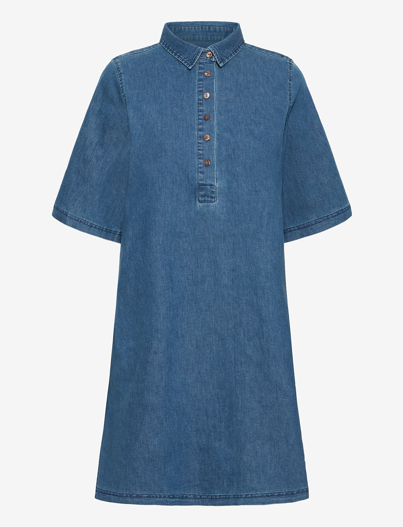 Fransa - FRCHICAGO DR 2 - denimkjoler - mid blue denim - 0