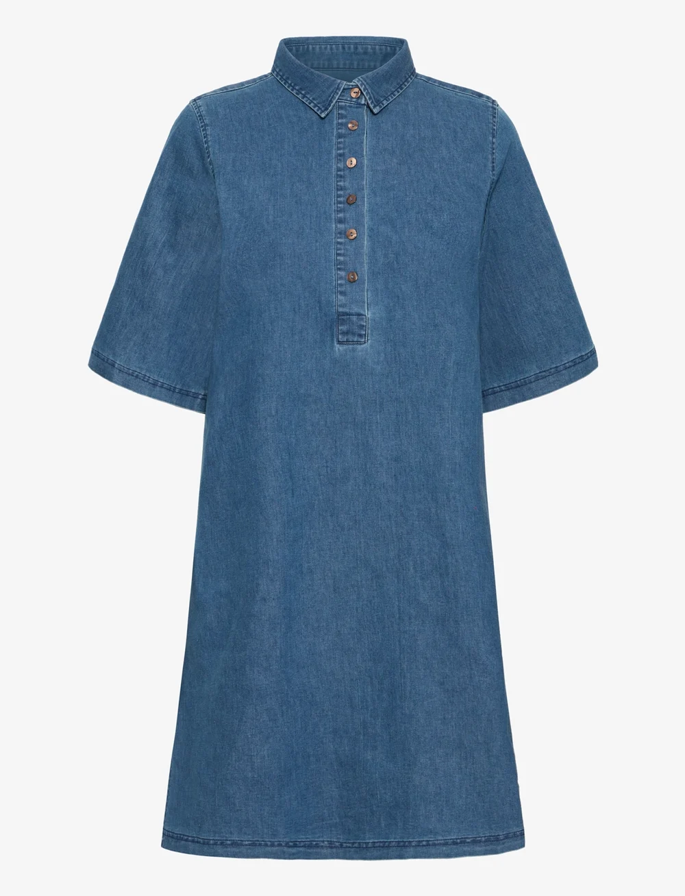 Fransa - FRCHICAGO DR 2 - denimkjoler - mid blue denim - 0