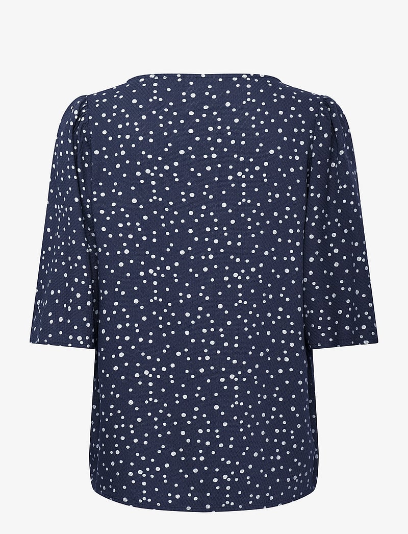 Fransa - FRKAMMA BL 2 - kortärmade blusar - navy blazer art - 2