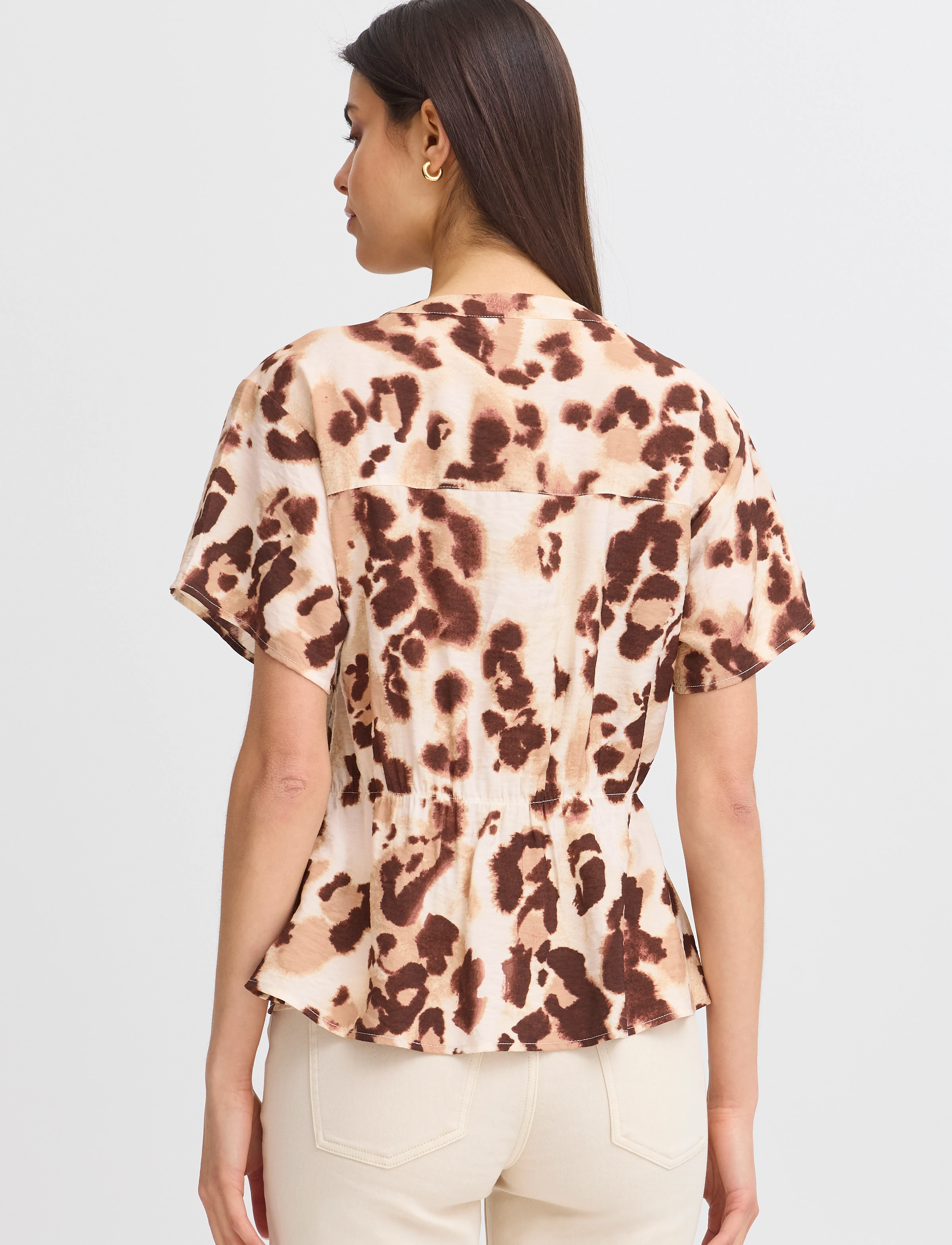 Fransa FRLEONA BL 1 - Blusen - BROWN LEOPARD ART / multi