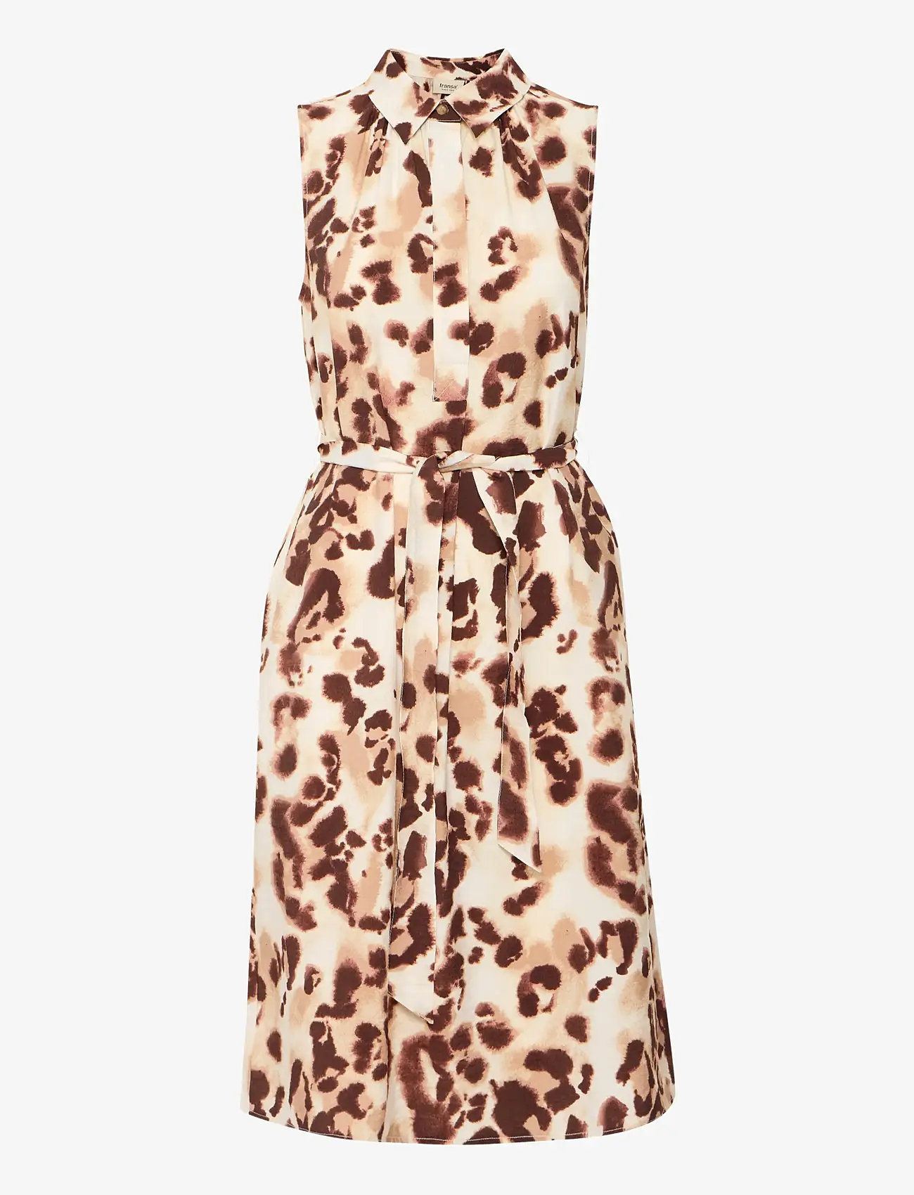 Fransa - FRLEONA DR 1 - sommerkleider - brown leopard art - 1
