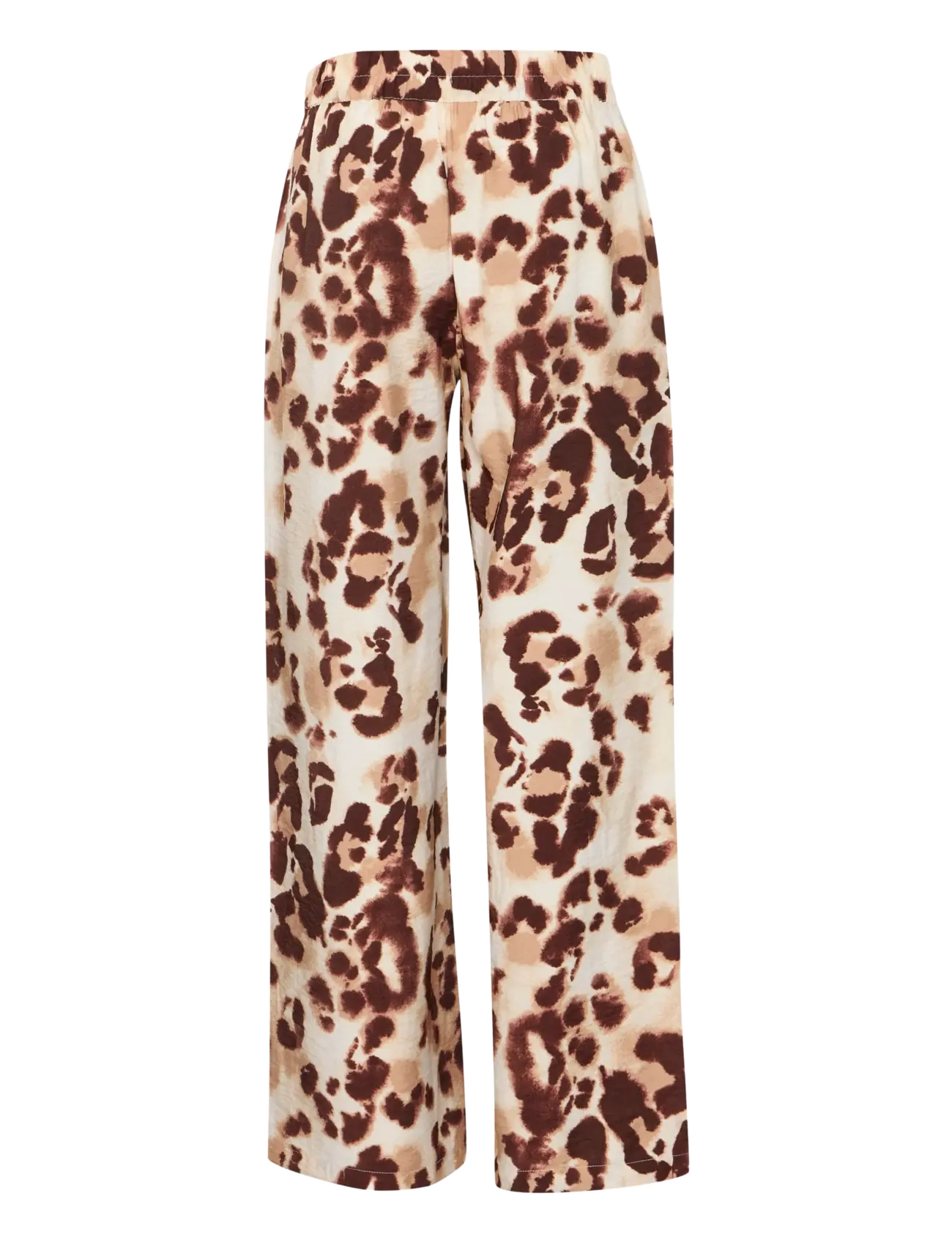 Fransa - FRLEONA PA 1 - hosen mit weitem bein - brown leopard art - 2
