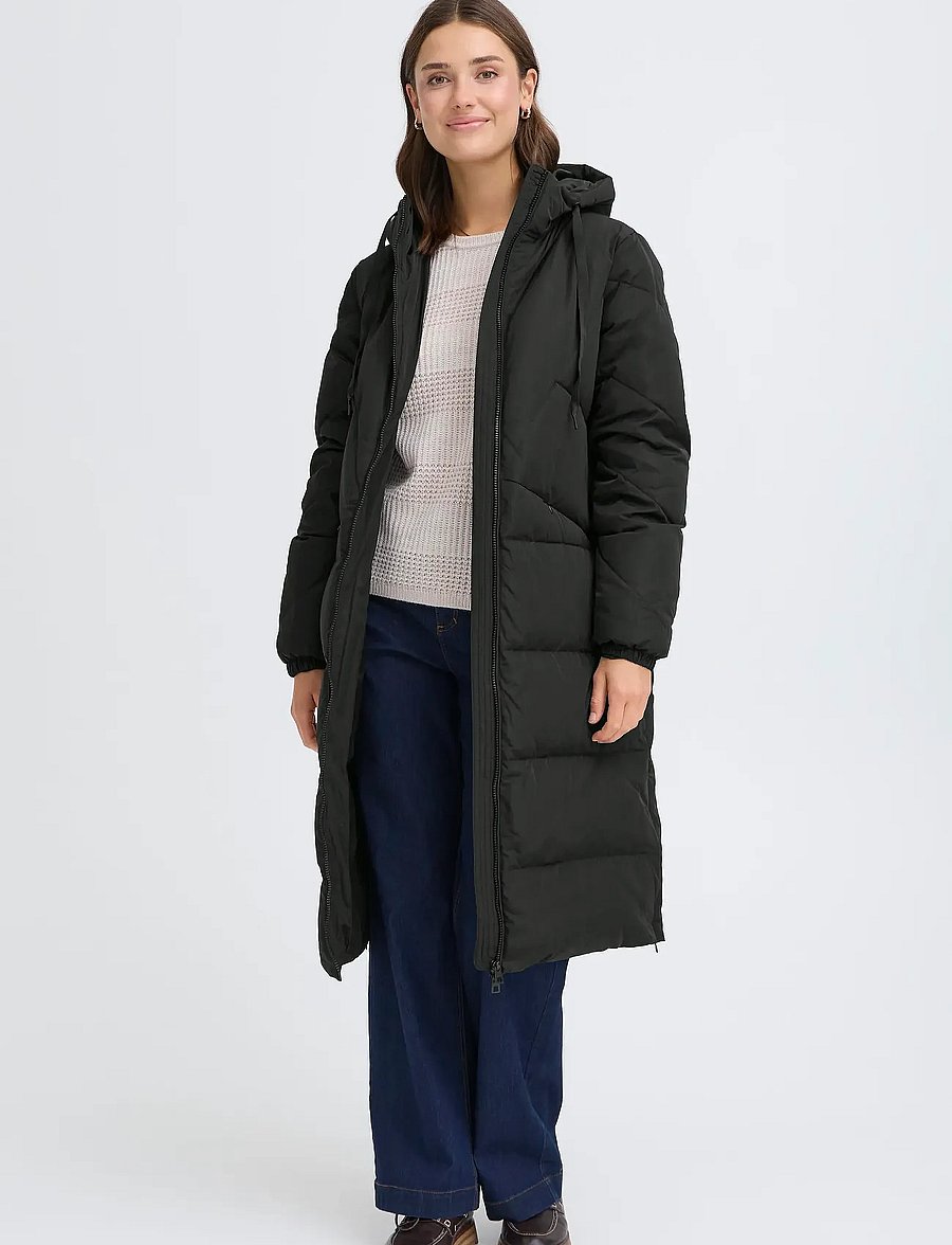 Fransa - FRESTELLA JA 1 - winter jackets - black - 0