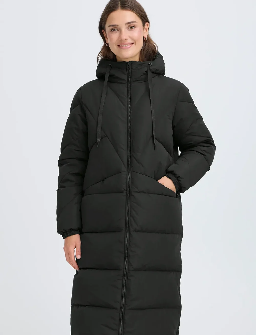 Fransa - FRESTELLA JA 1 - dunfrakker - black - 3