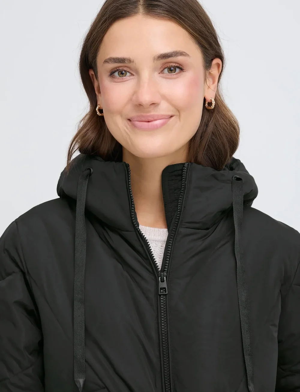 Fransa - FRESTELLA JA 1 - dunfrakker - black - 5