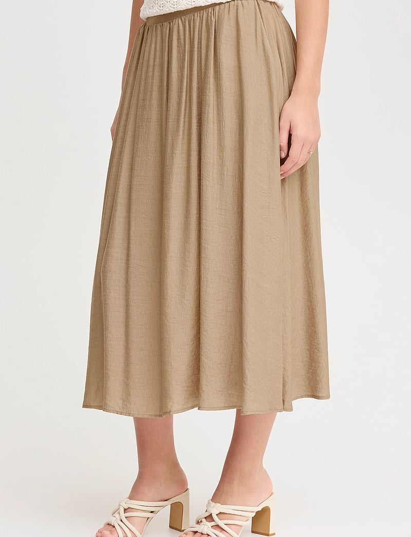 Fransa - FRARIANA SK 1 - midi-röcke - silver mink - 4