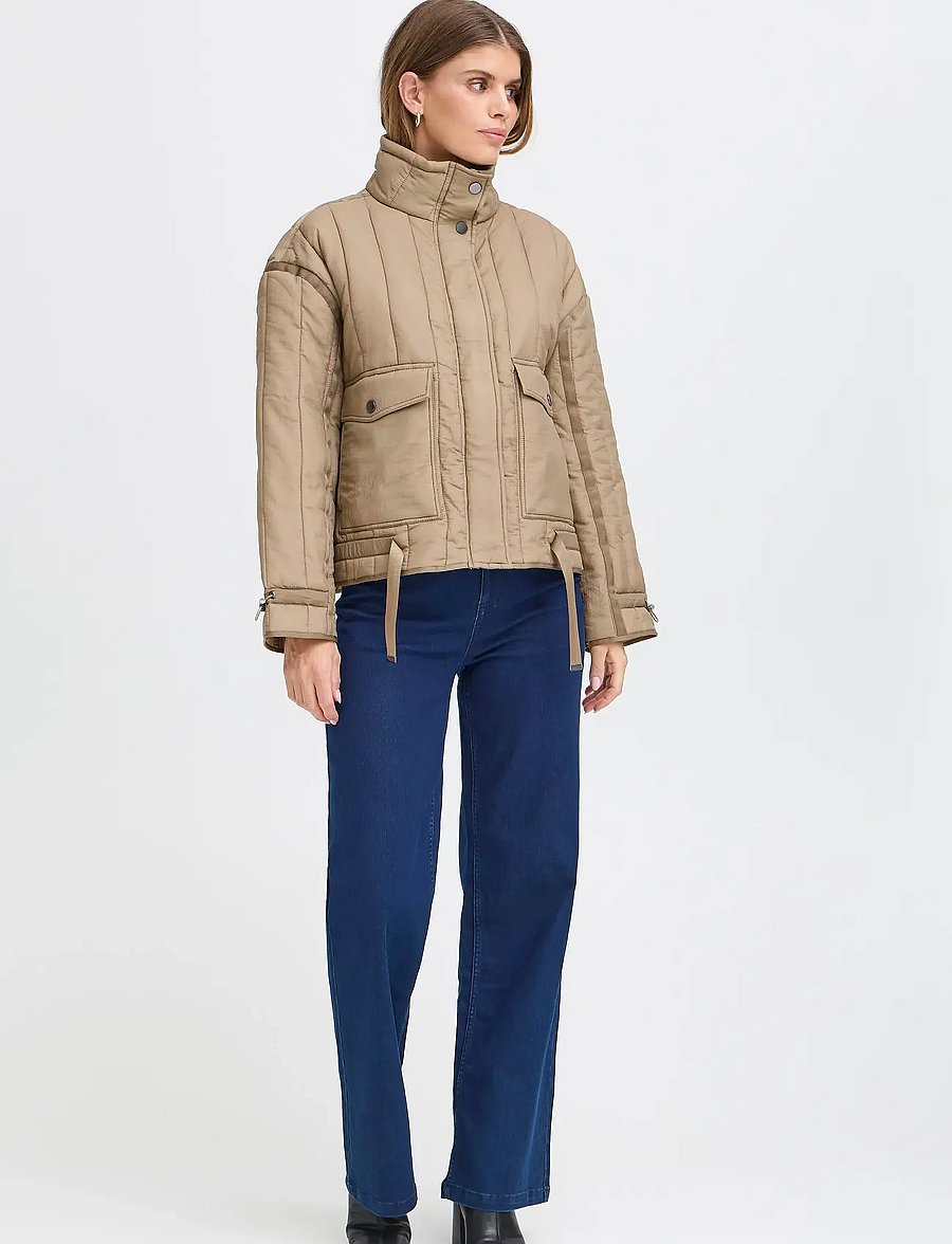 Fransa - FREVITA JA 1 - winterjacken - desert taupe - 0