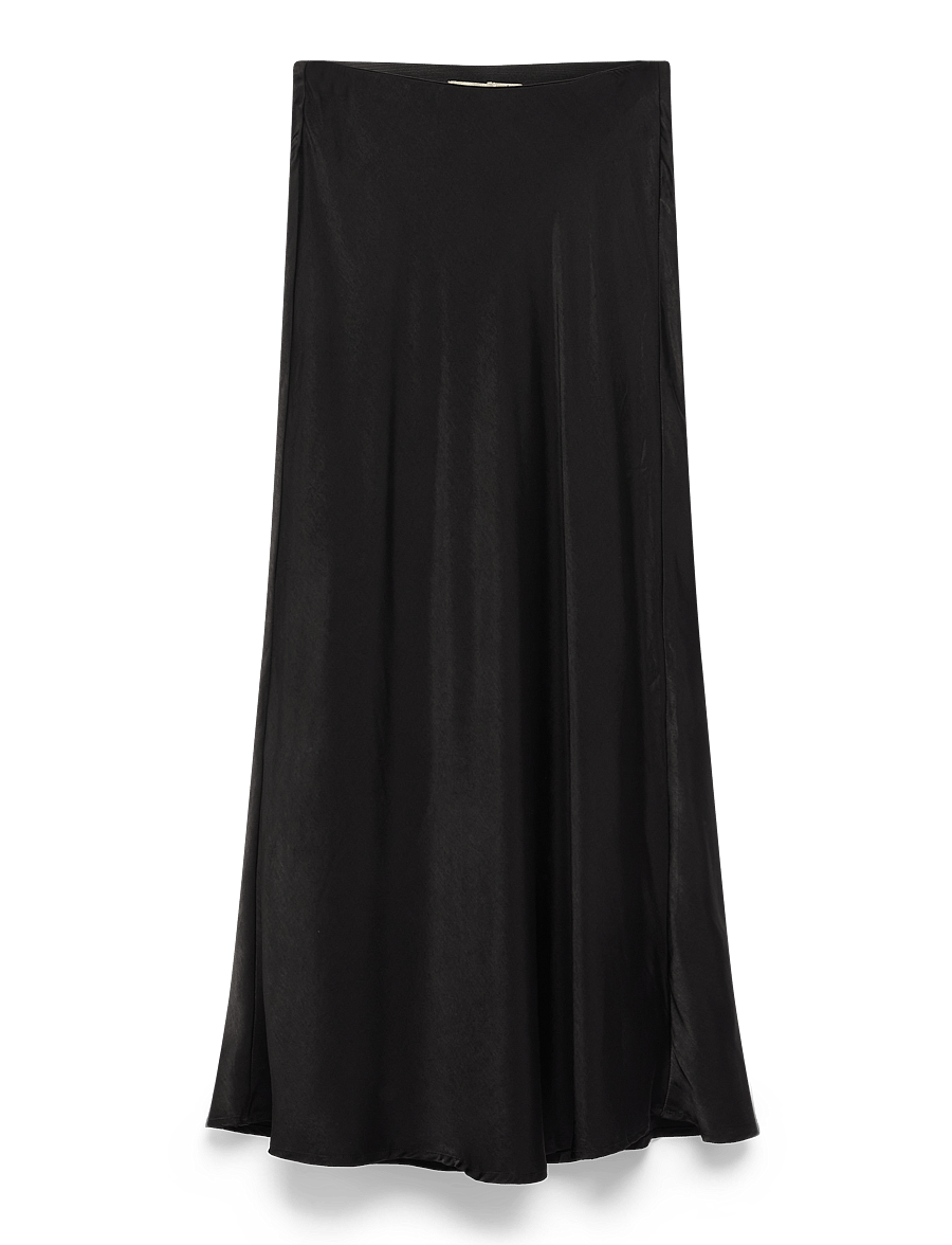 Fransa - FRLOREN SK 1 - satin skirts - black - 1