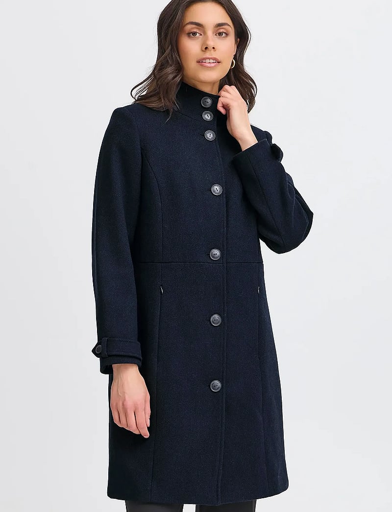 Fransa - FRDARIA JA 1 - ullkappor - night sky melange - 3