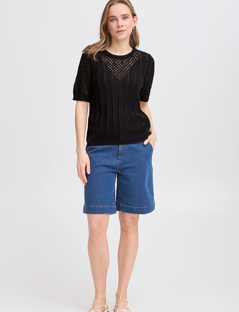 Fransa - FRODETTA PU 1 - striktrøjer - black - 3