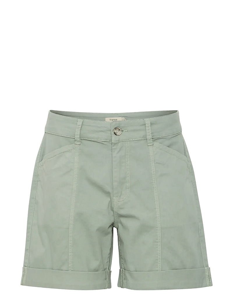 Fransa - FRBENJI SHO 2 - chino-shorts - iceberg green - 1