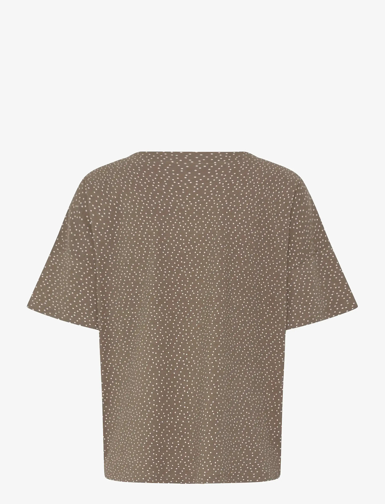 Fransa - FRSIVA TEE 7 - t-shirts - dot dots mountain t. white dot - 2