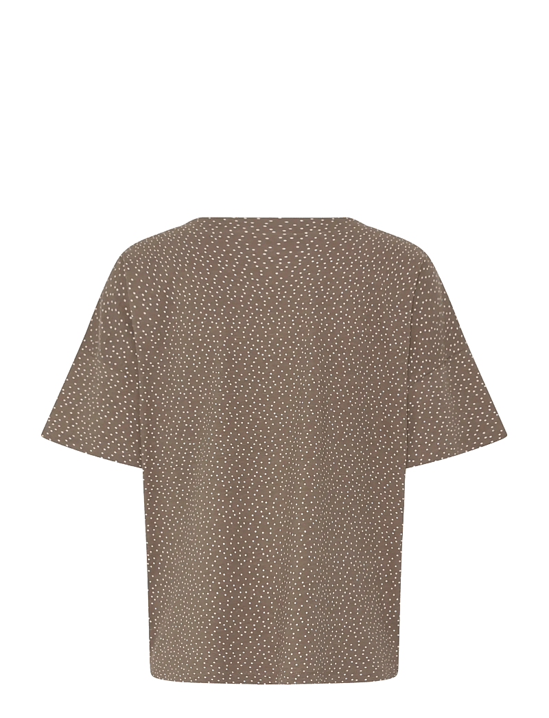 Fransa - FRSIVA TEE 7 - t-shirts - dot dots mountain t. white dot - 2