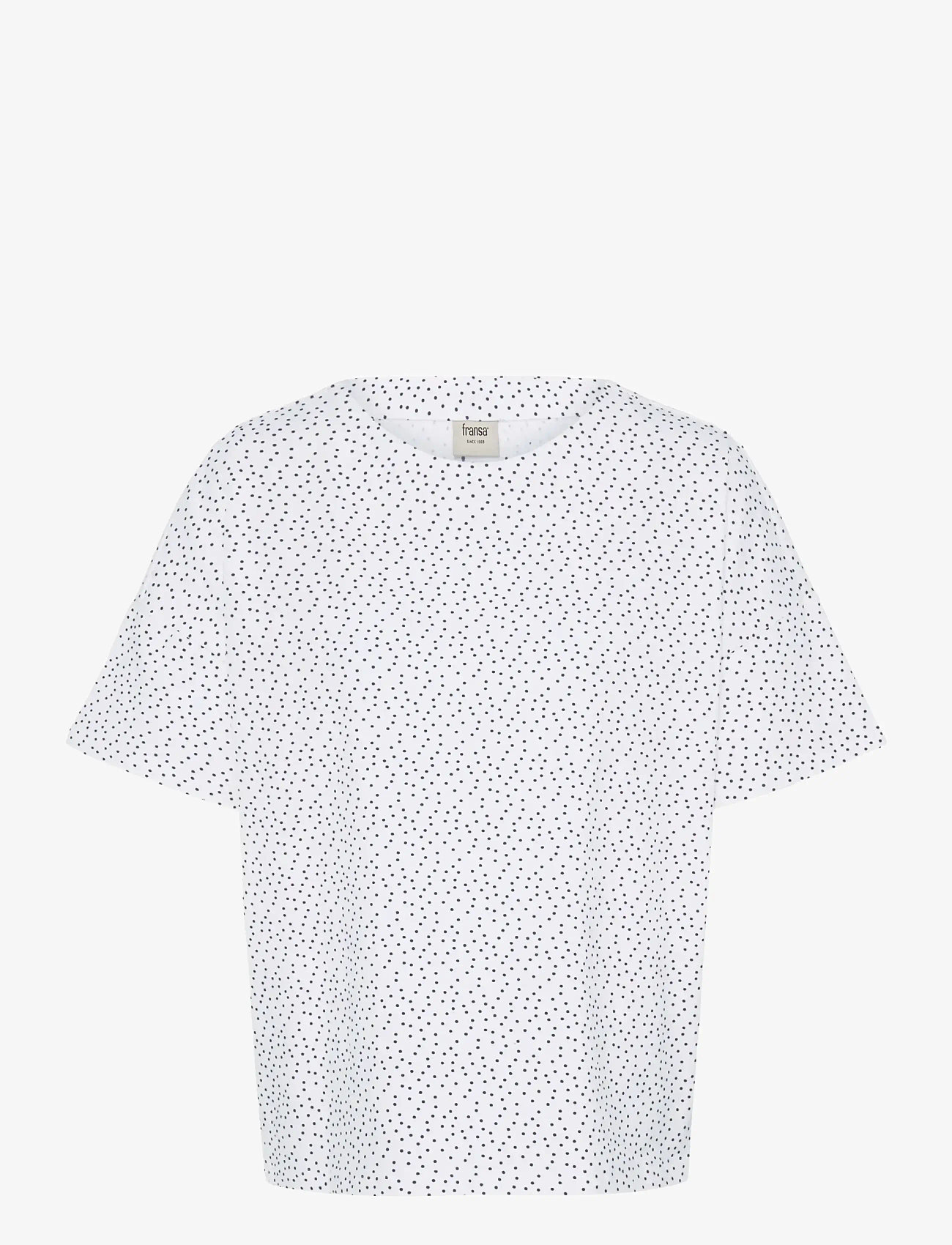 Fransa - FRSIVA TEE 7 - t-särgid - dot dots navy b. - 1