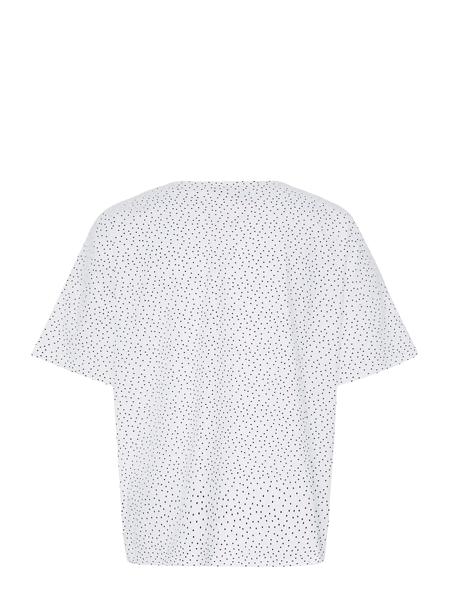 Fransa - FRSIVA TEE 7 - t-shirts - dot dots navy b. - 2