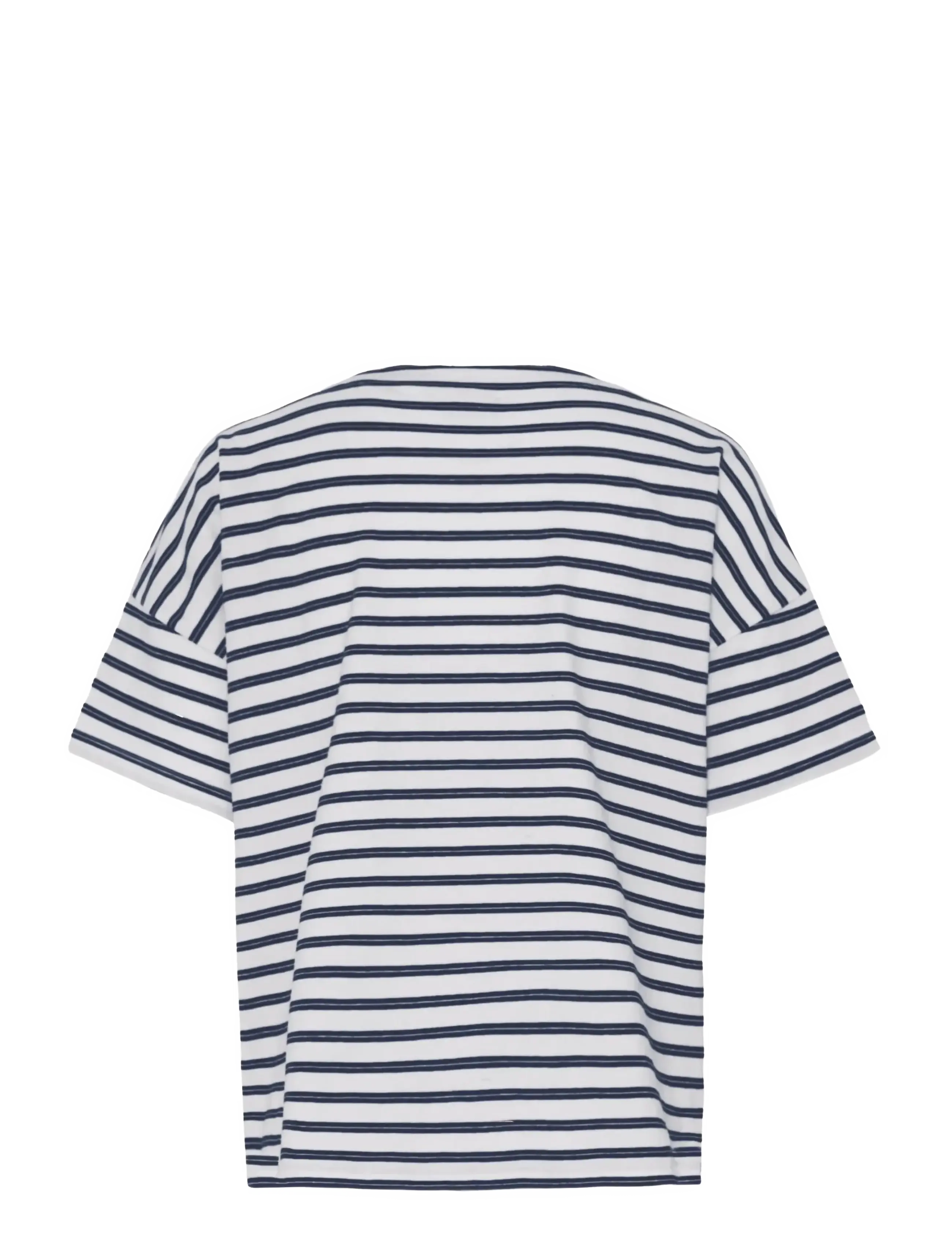 Fransa - FRSIVA TEE 7 - t-shirts - navy twin stripe - 2