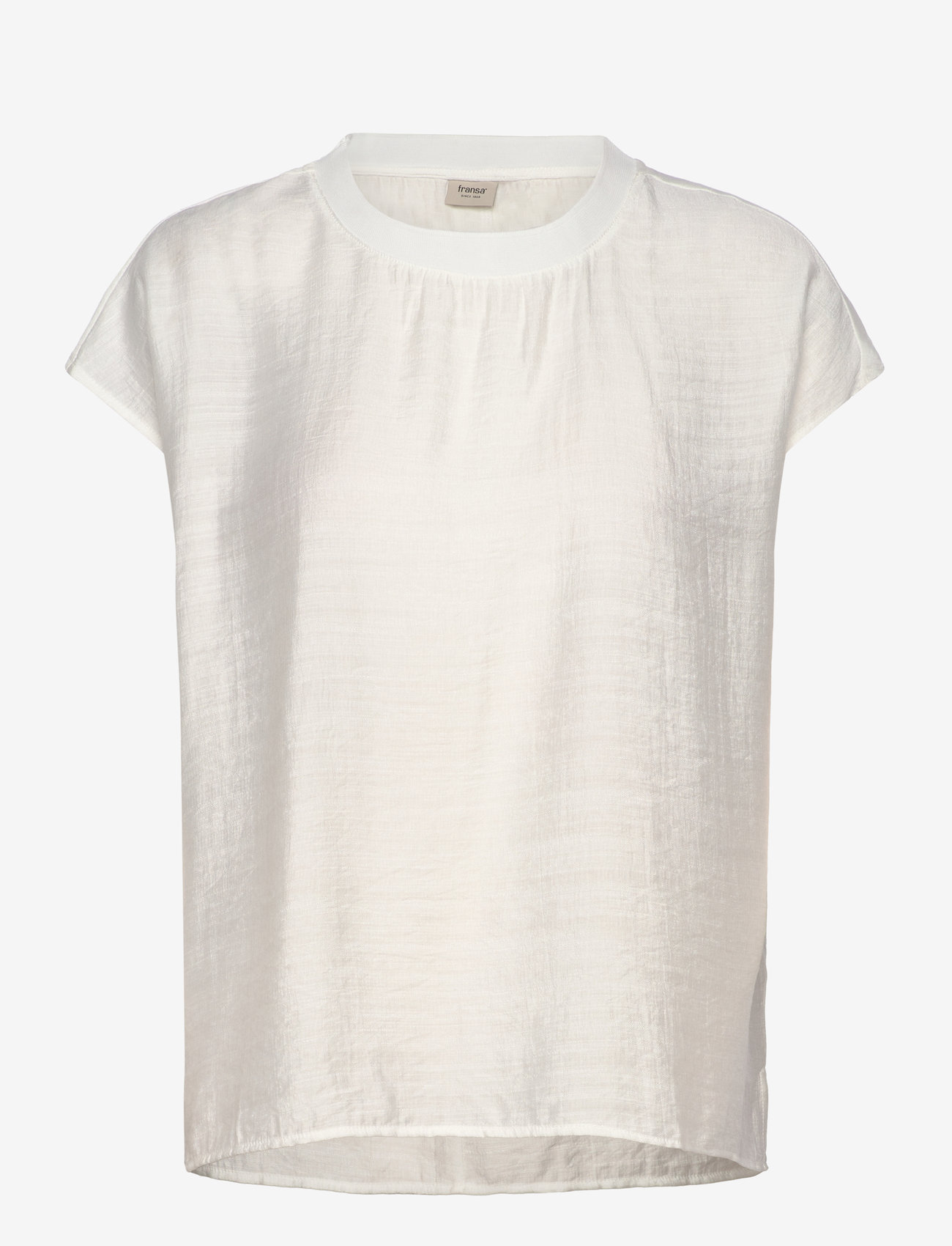 Fransa - FRARIANA BL 8 - kurzämlige blusen - whisper white - 1