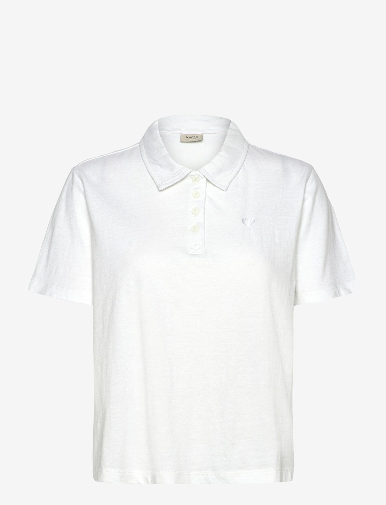 Fransa - FRSAMMA TEE 1 - blanc de blanc - 0