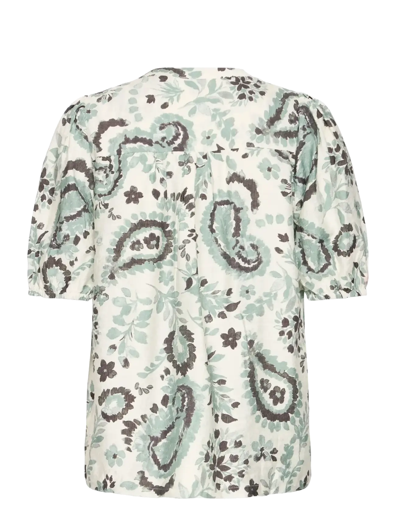 Fransa - FRARIANA BL 9 - lyhythihaiset puserot - frosty green aop - 2