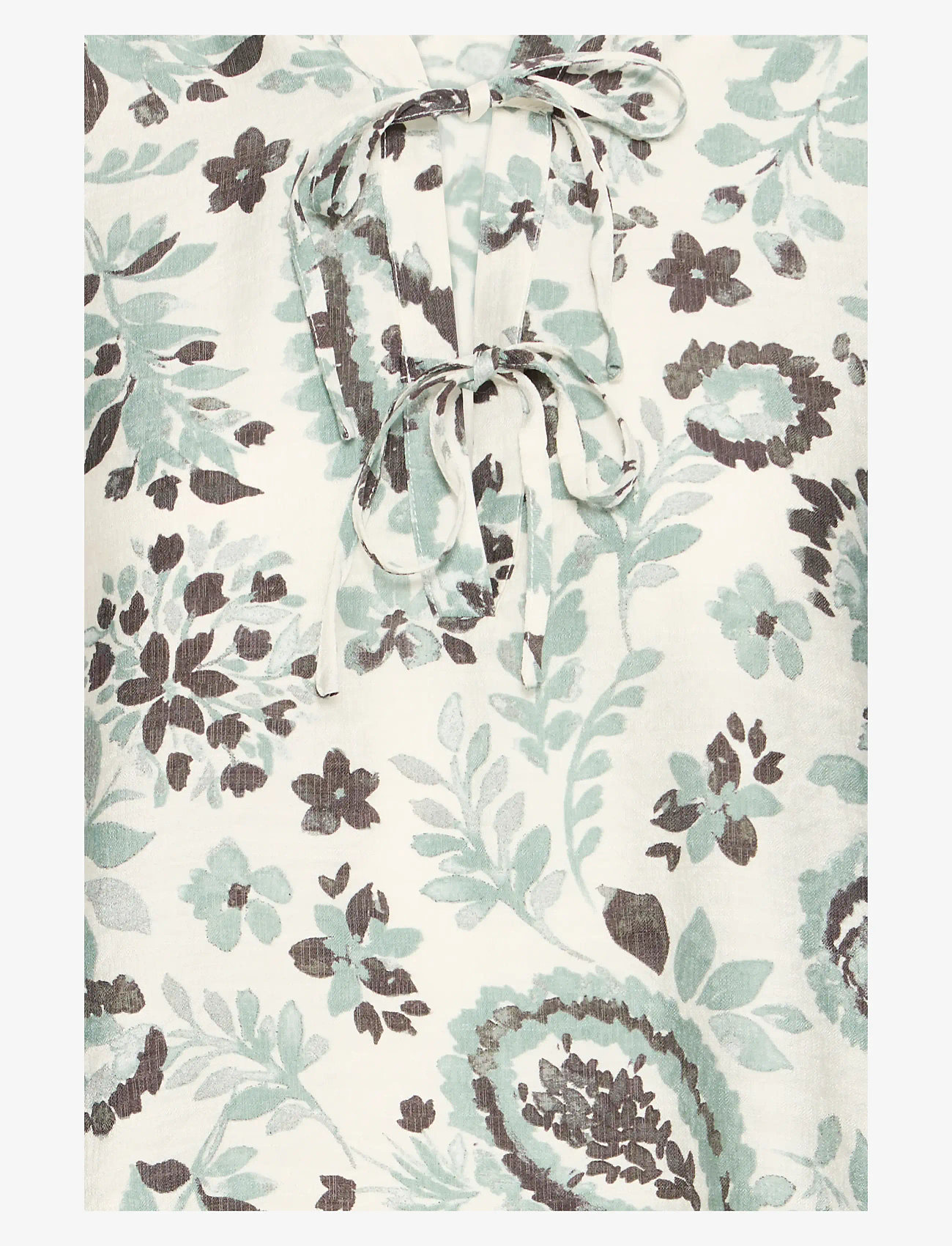 Fransa - FRARIANA BL 9 - short-sleeved blouses - frosty green aop - 2