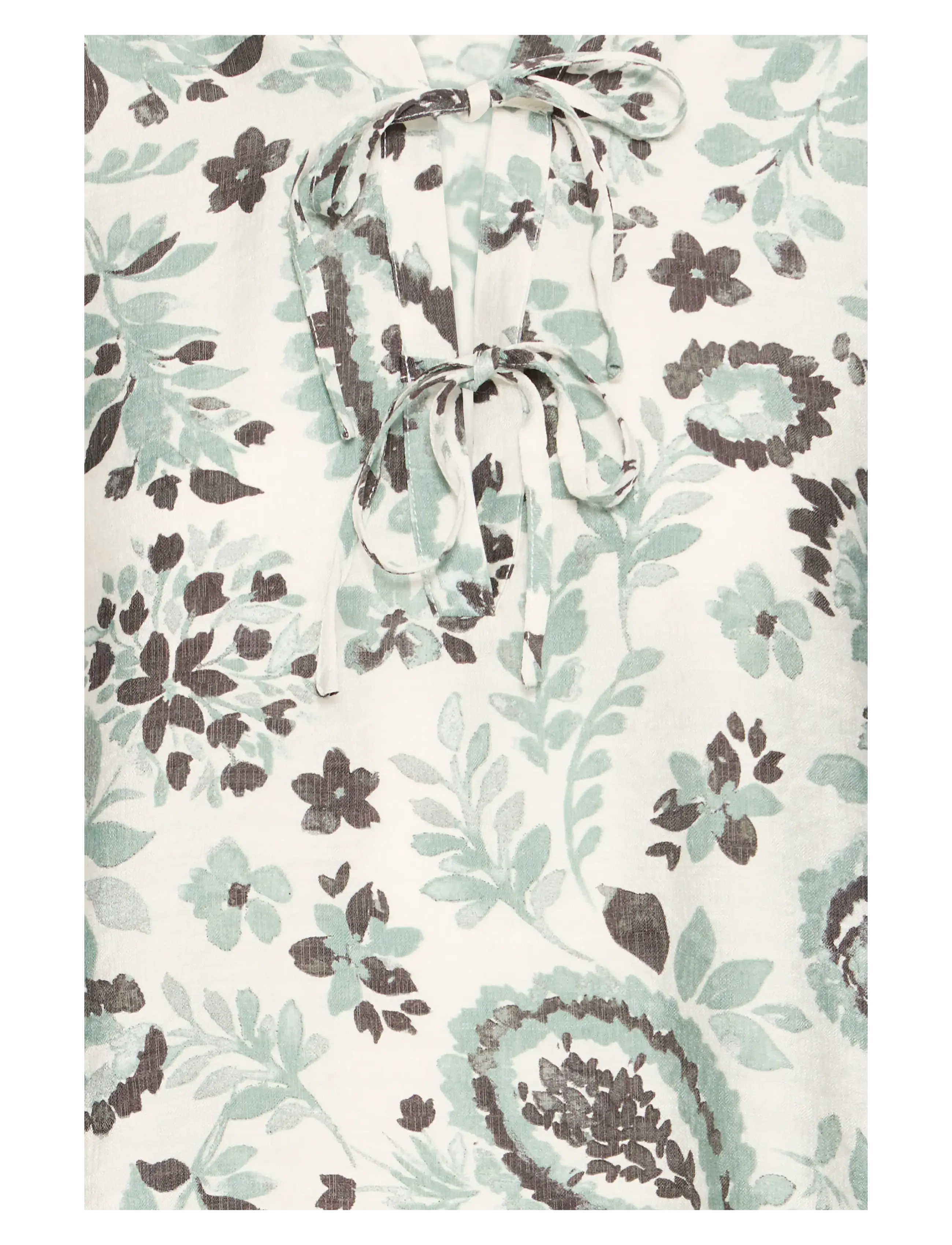 Fransa - FRARIANA BL 9 - lyhythihaiset puserot - frosty green aop - 3