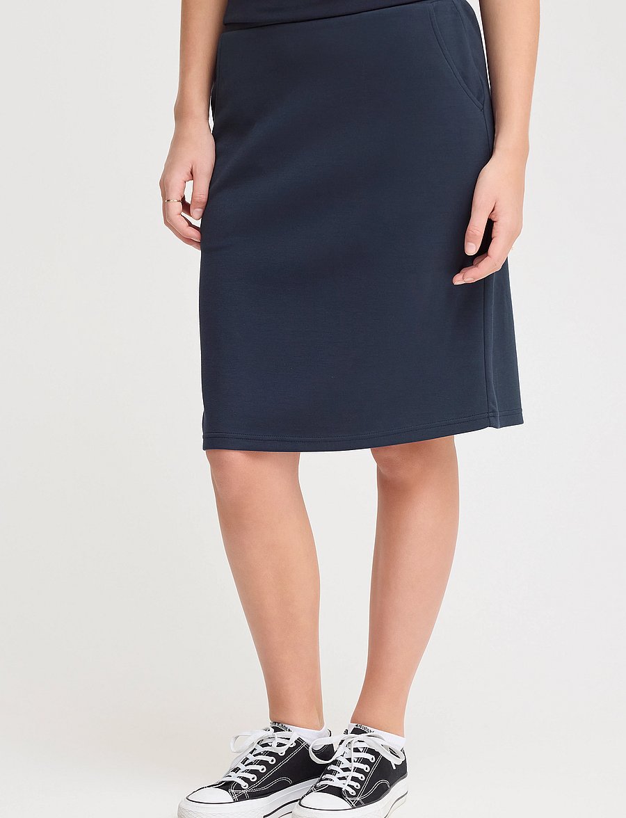 Fransa - FRAURORA SK 2 - midi svārki - navy blazer - 3