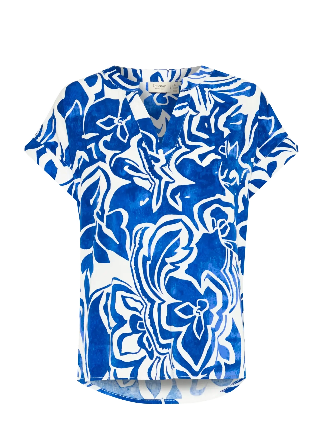 Fransa FRLOREN BL 2 - Bluser - BLUE IOLITE ART / blue