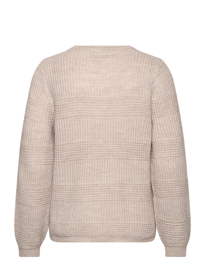 Fransa - FRERETTA PU 9 - stickade tröjor - limestone melange - 1