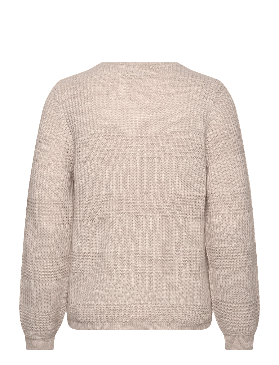 Fransa - FRERETTA PU 9 - stickade tröjor - limestone melange - 1