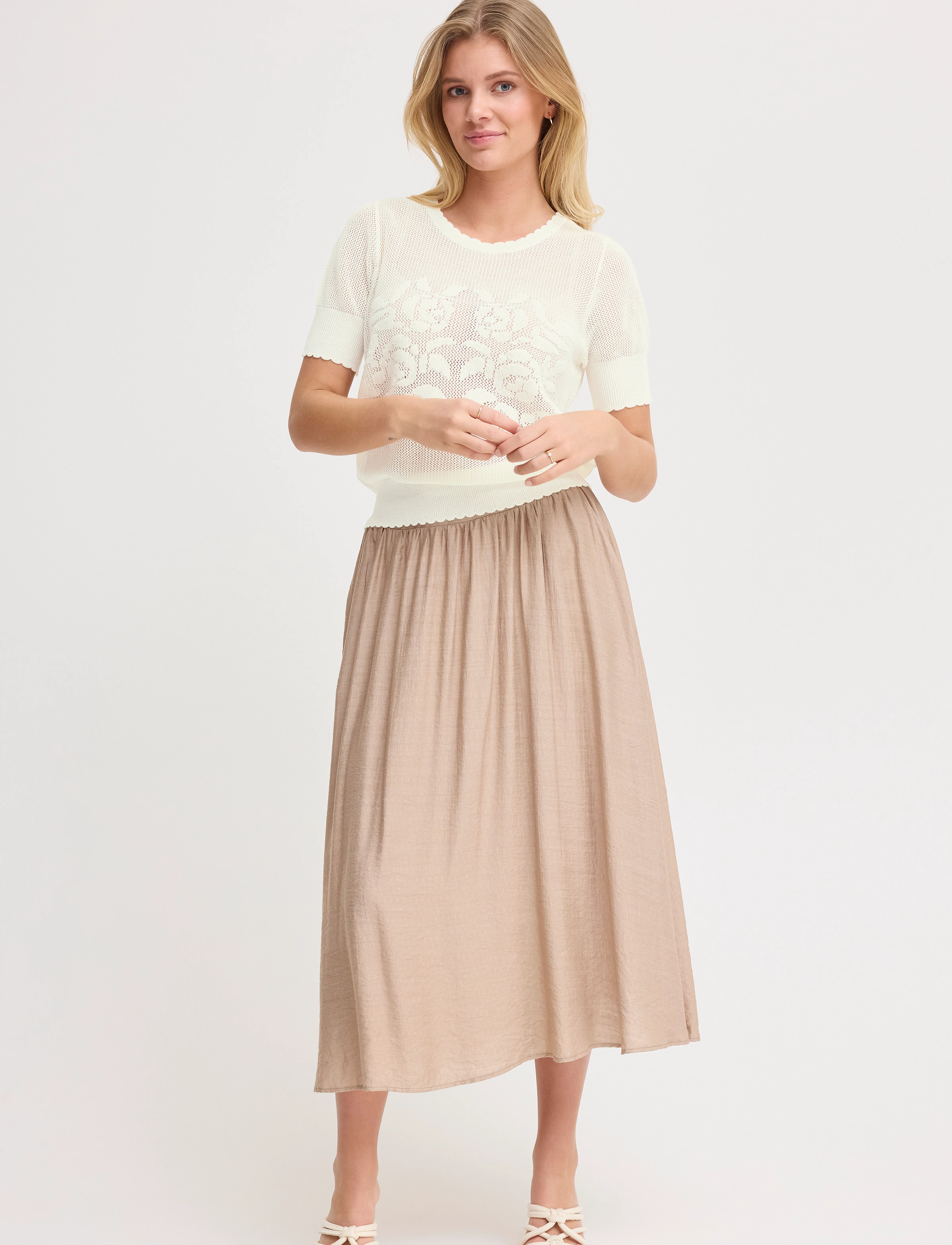 Fransa - FRHEDDA PU 1 - džemprid - whisper white - 5
