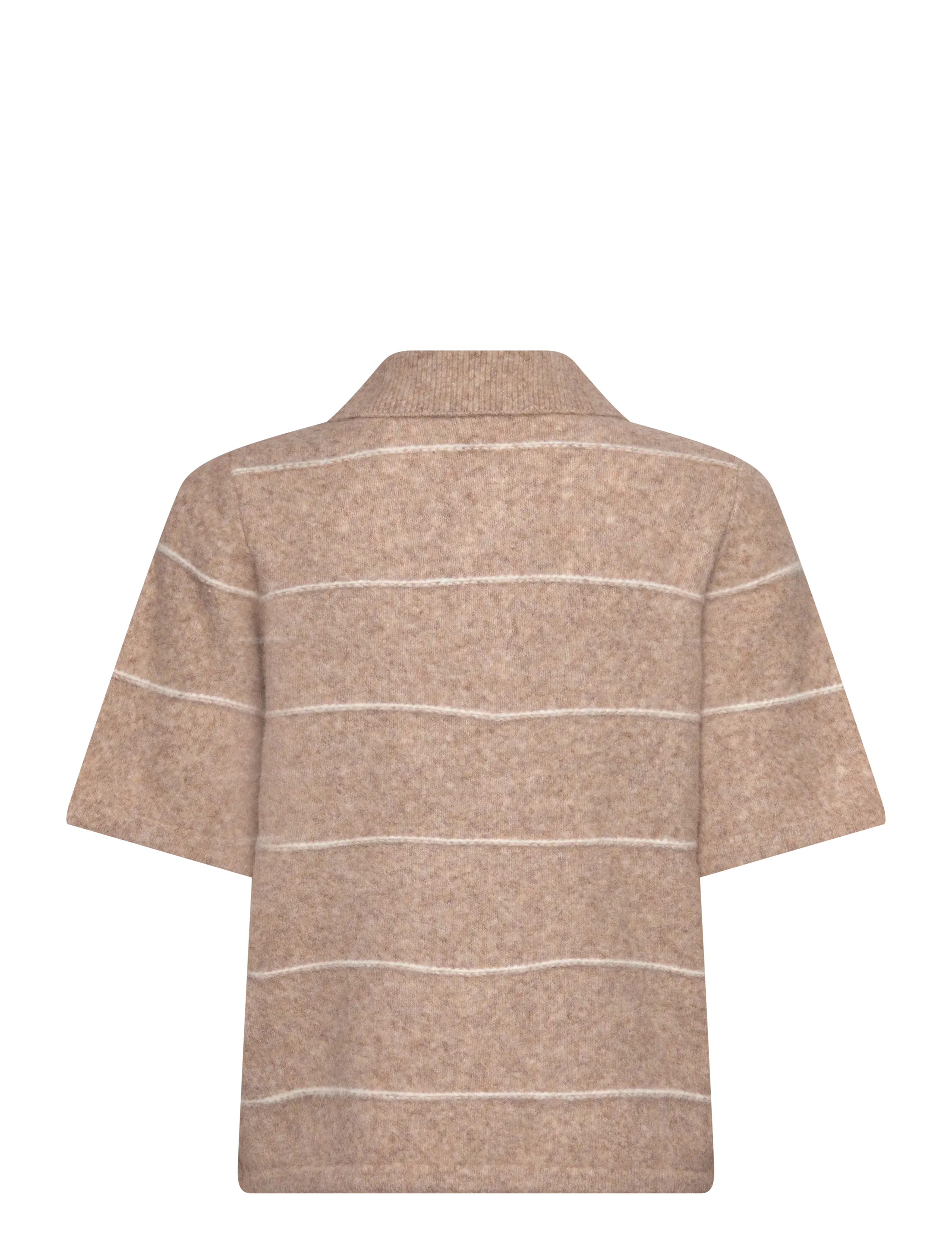 Fransa - FRKENDRA PU 1 - t-shirts - feather gray melange - 1