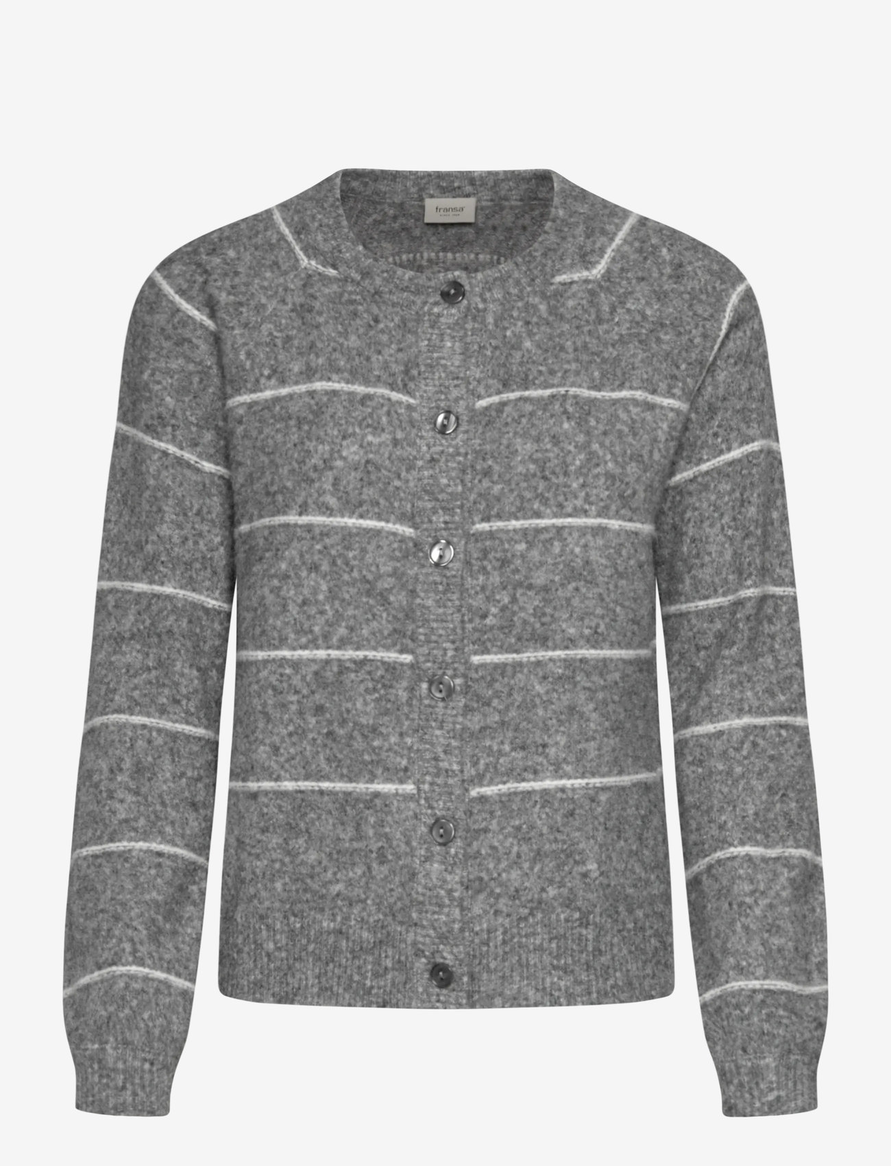 Fransa - FRKENDRA CAR 1 - herbstliche kleidung - asphalt melange mix - 0