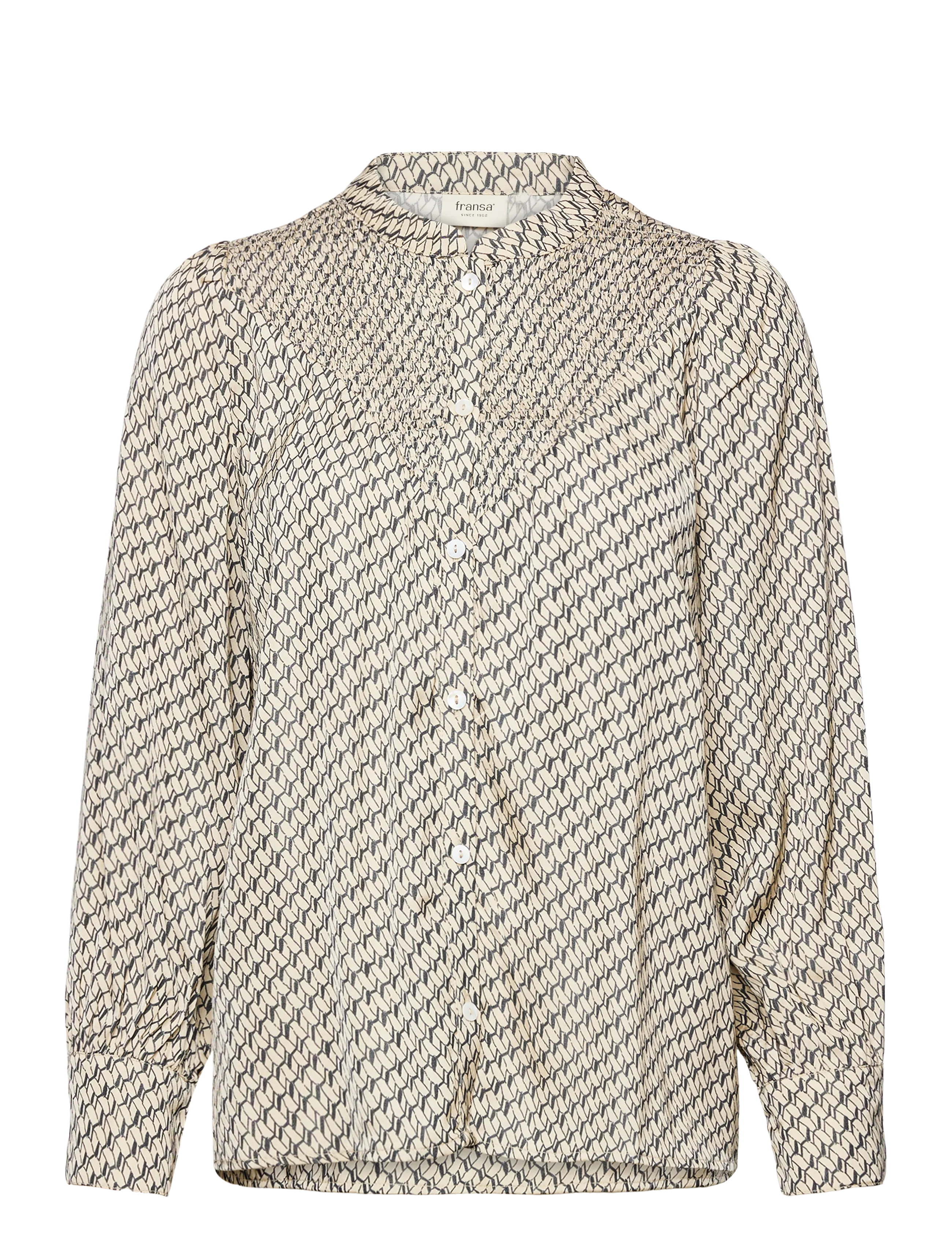 Fransa Frnatalia Sh 1, XXL, Grey, Skjorter > Langærmede, Dame