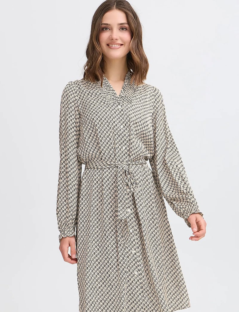 Fransa - FRNATALIA DR 1 - hemdkleider - feather grey art - 3