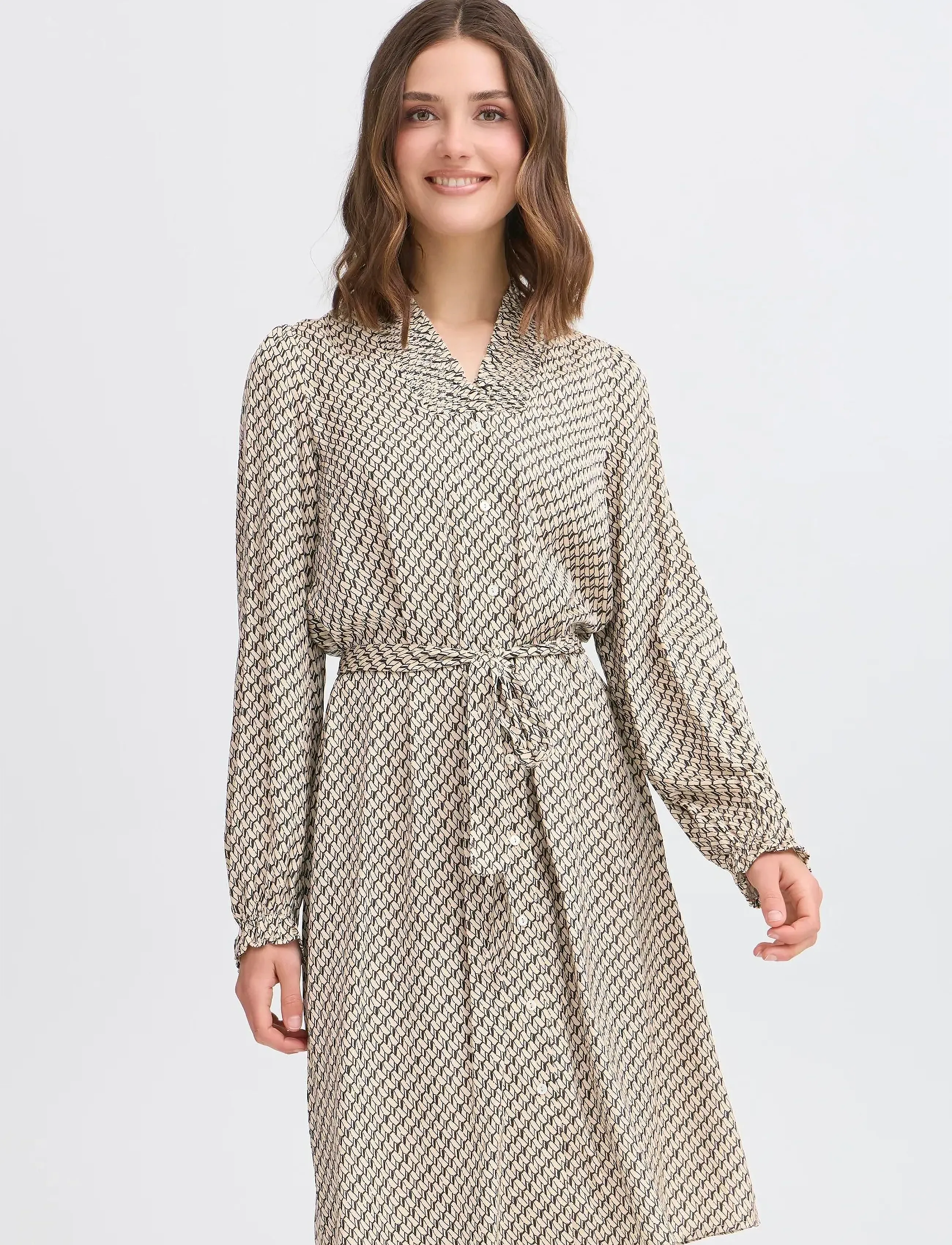 Fransa - FRNATALIA DR 1 - paitamekot - feather grey art - 3