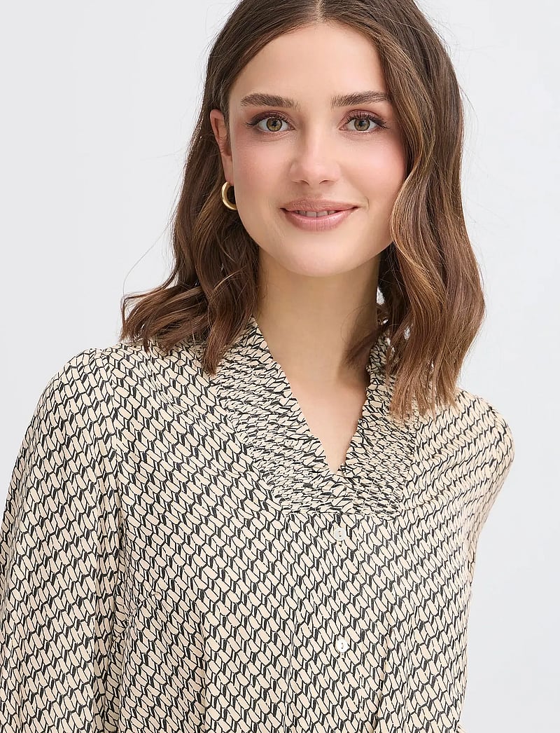 Fransa - FRNATALIA DR 1 - hemdkleider - feather grey art - 5