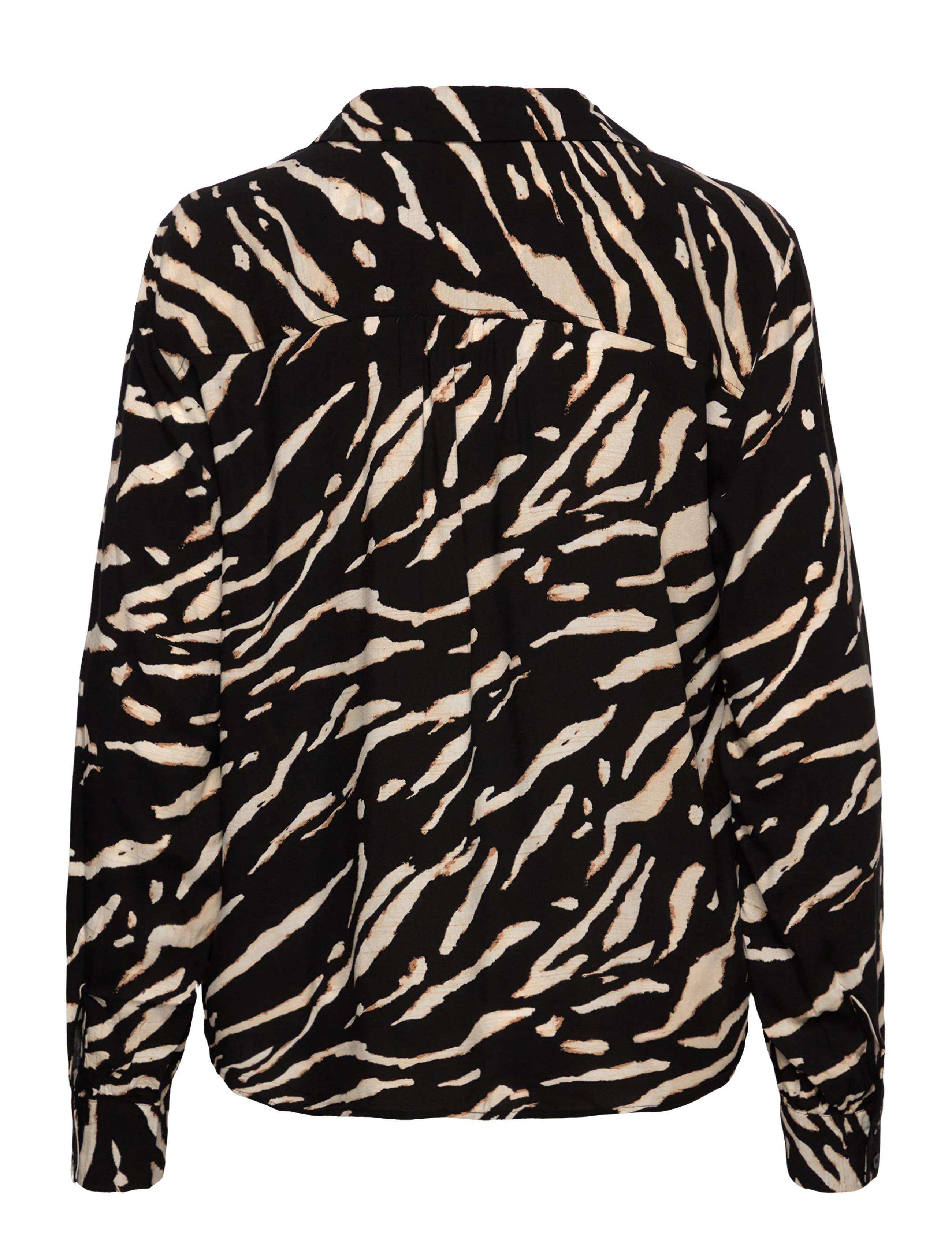 Fransa - FRFLOWY BL 6 - blouses à manches longues - black art - 1