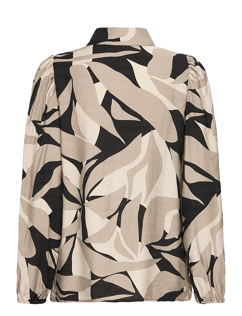 Fransa - FRARIANA SH 6 - långärmade skjortor - black mix - 2