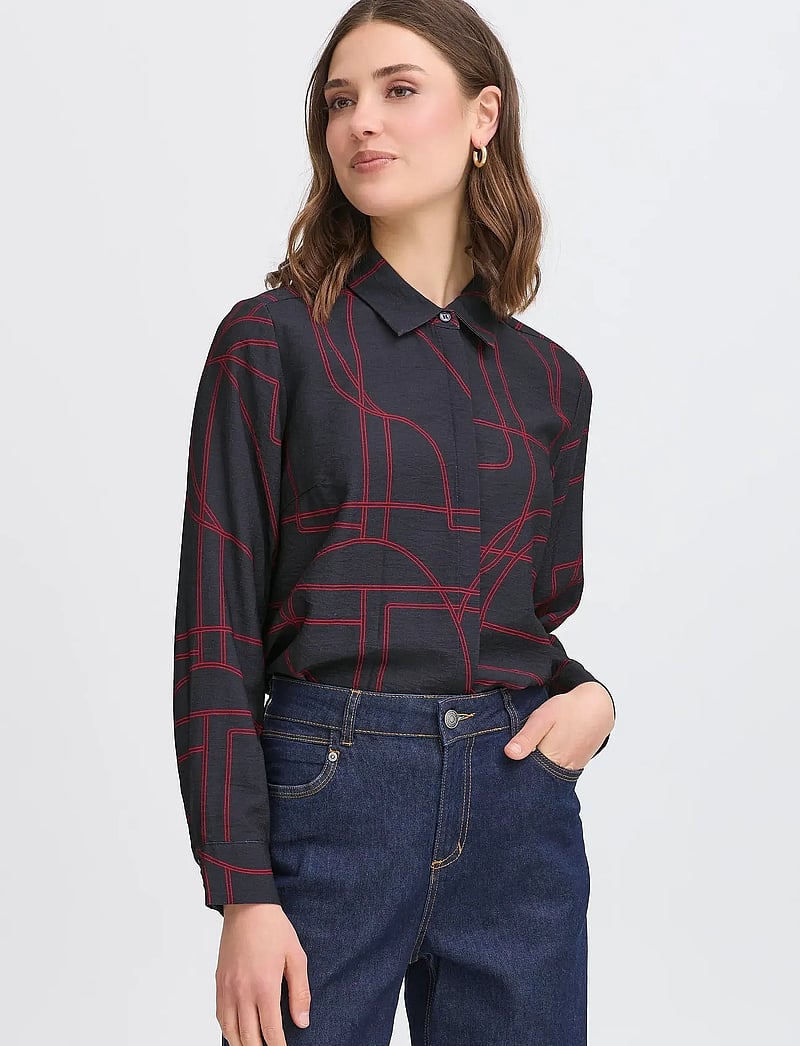 Fransa - FRDAPHNE SH 1 - långärmade skjortor - night sky art - 4