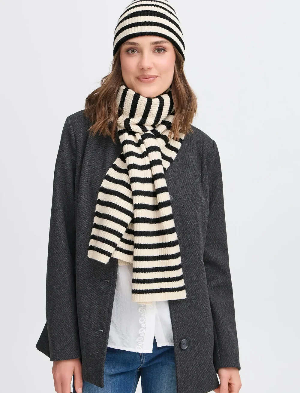 Fransa - FRSTRIPY ACC 1 - mutsen - whisper white mix - 2