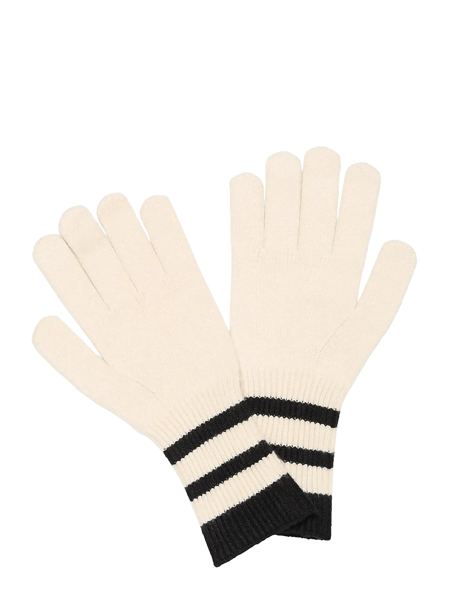 Fransa - FRSTRIPY ACC 2 - handsker - whisper white mix - 1