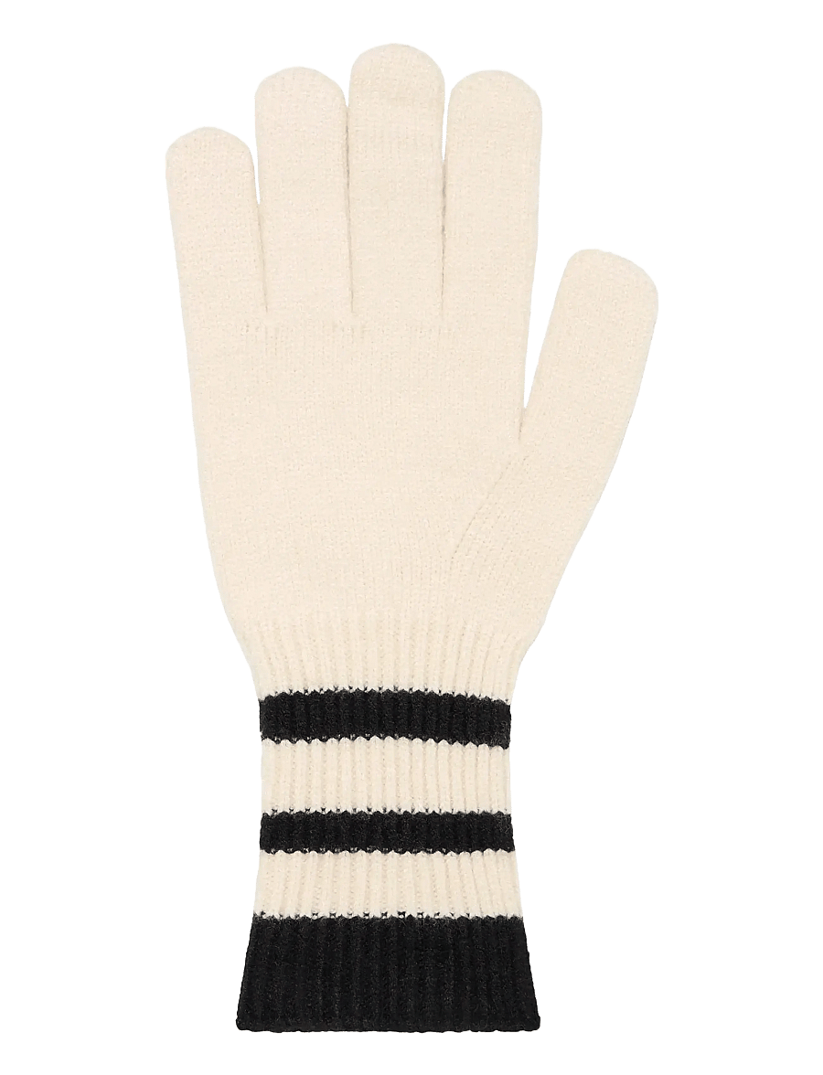 Fransa - FRSTRIPY ACC 2 - handsker - whisper white mix - 2