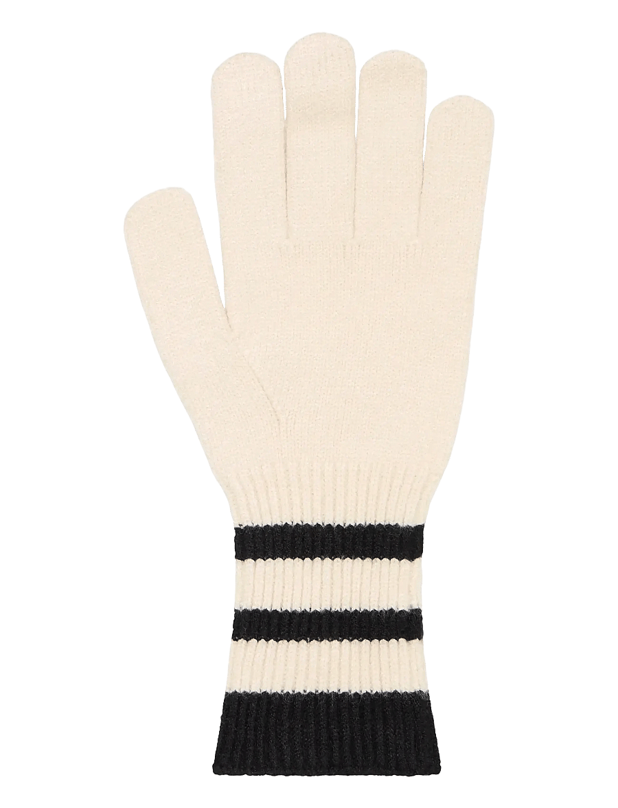 Fransa - FRSTRIPY ACC 2 - handsker - whisper white mix - 3