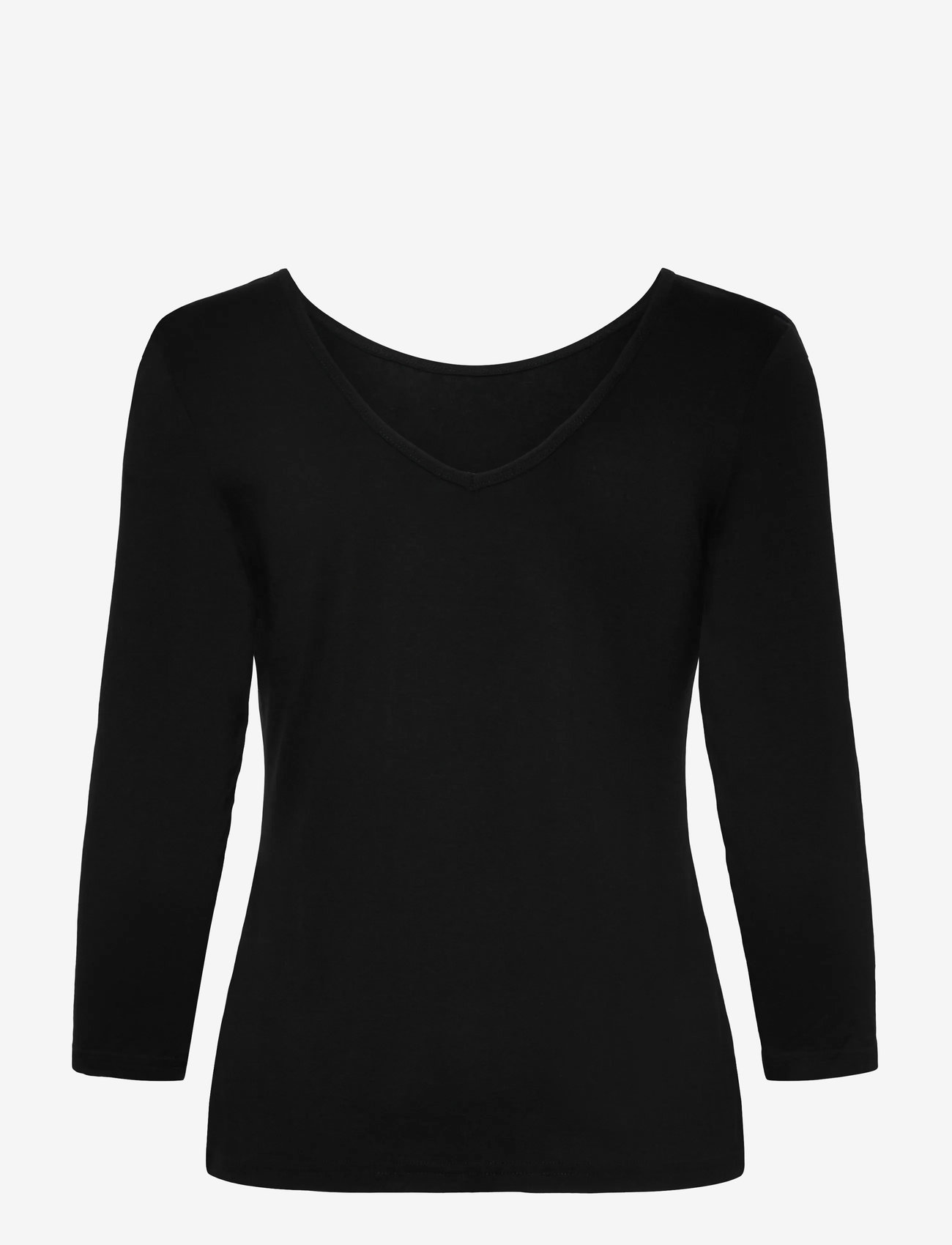 Fransa - FRDOTTA TEE 1 - herbstliche kleidung - black - 3