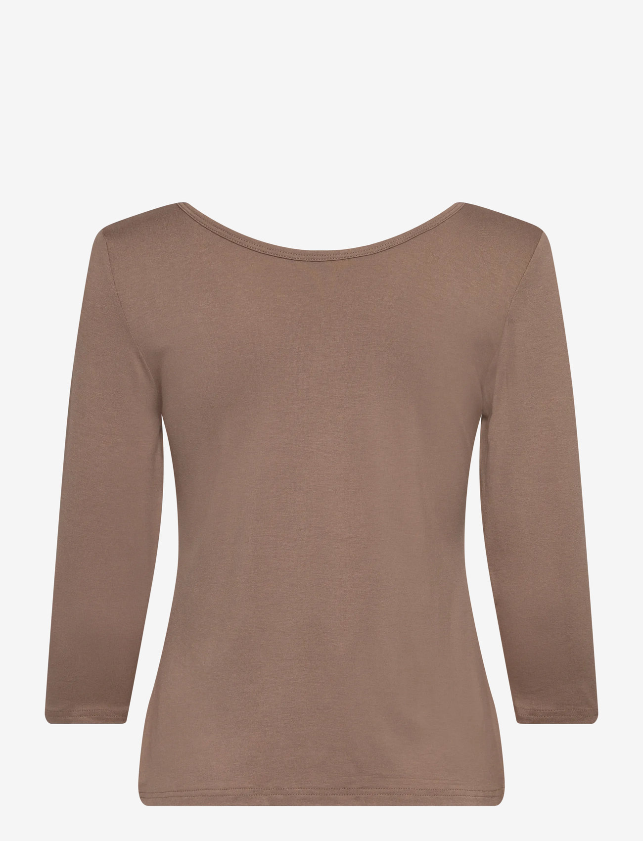 Fransa - FRDOTTA TEE 1 - efterårstøj - desert taupe - 1